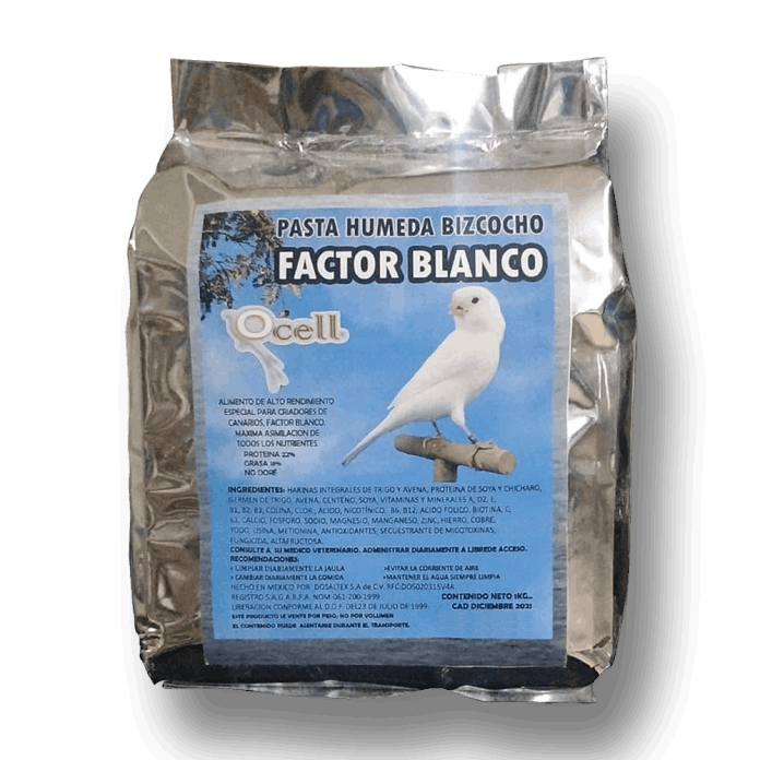 Pasta Humeda Bizcocho Factor Blanco